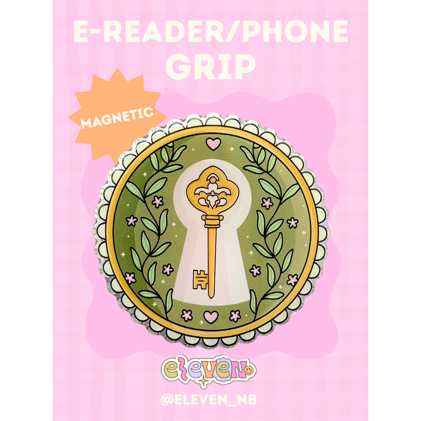 Secret Garden Key (E-Reader/Phone Grip)