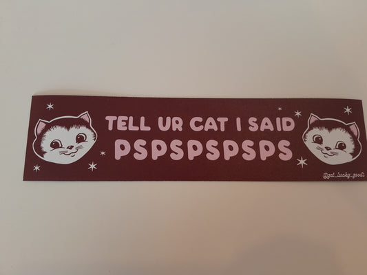 Lucky Goods Magnetic Bumper Sticker