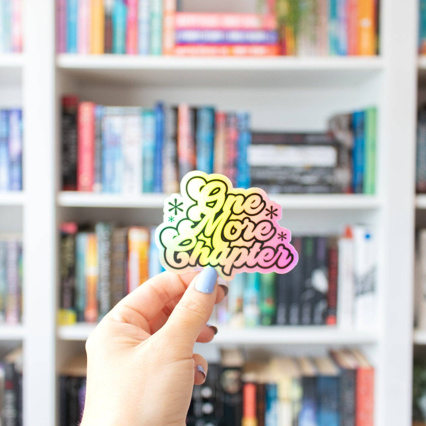 One More Chapter (Holographic Vinyl Sticker)