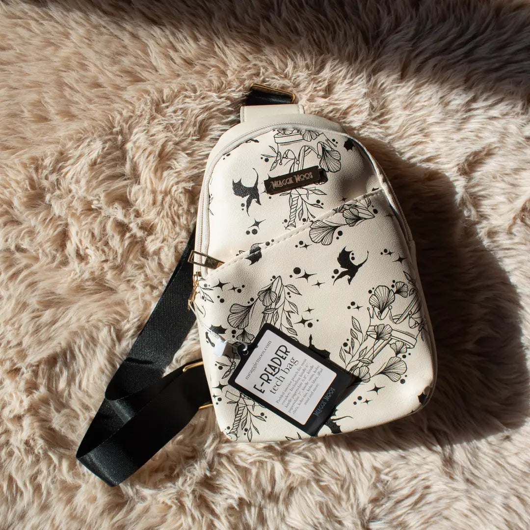 Ivory Swords Bookish Crossbody Bag