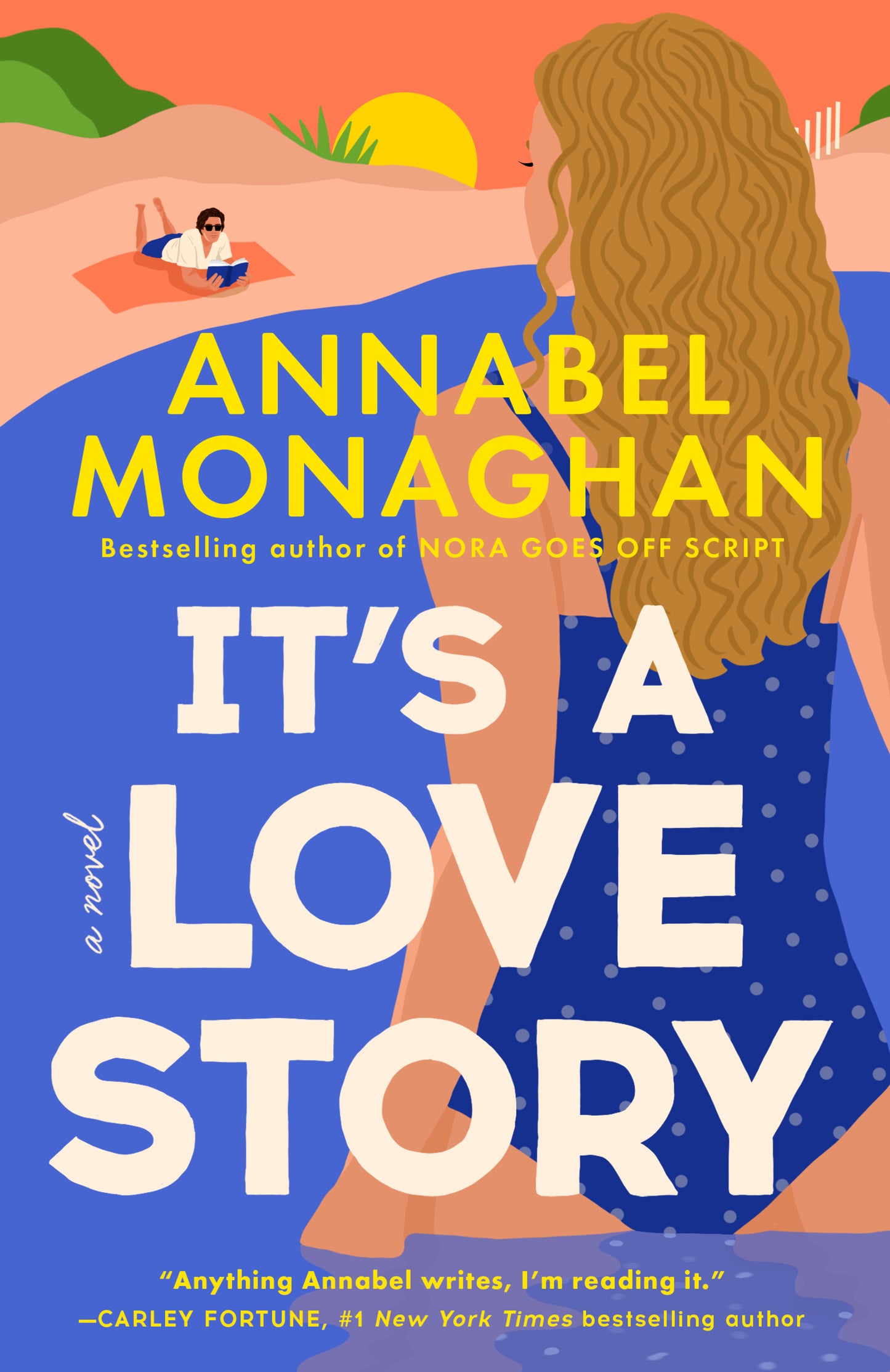 It's a Love Story by Annabel Monaghan (Paperback)