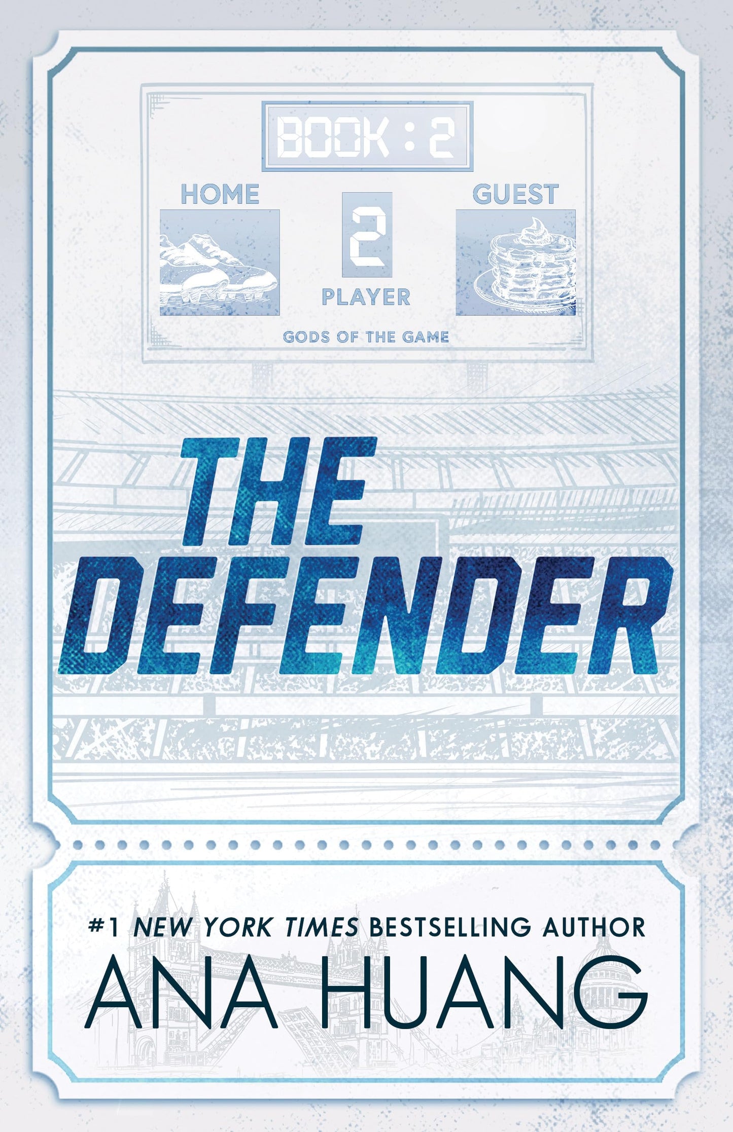 The Defender (Gods of the Game #2) by Ana Huang (Deluxe Edition) (Paperback)