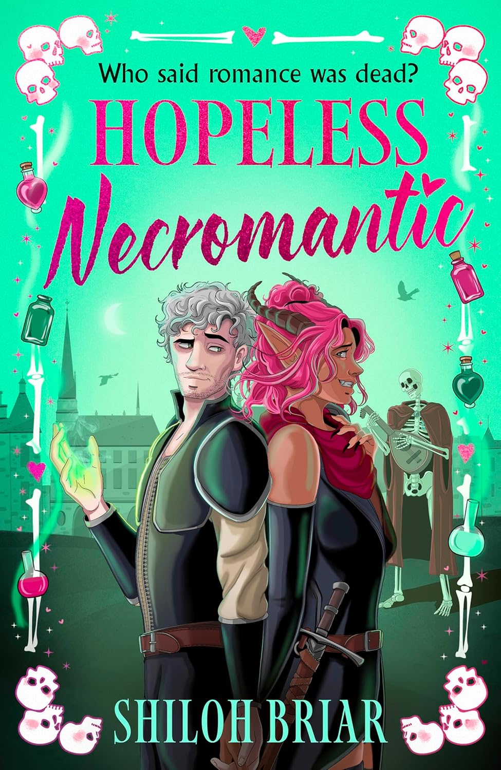 Hopeless Necromantic (The Catseye Chronicles #1) by Shiloh Briar (Ppaerback)