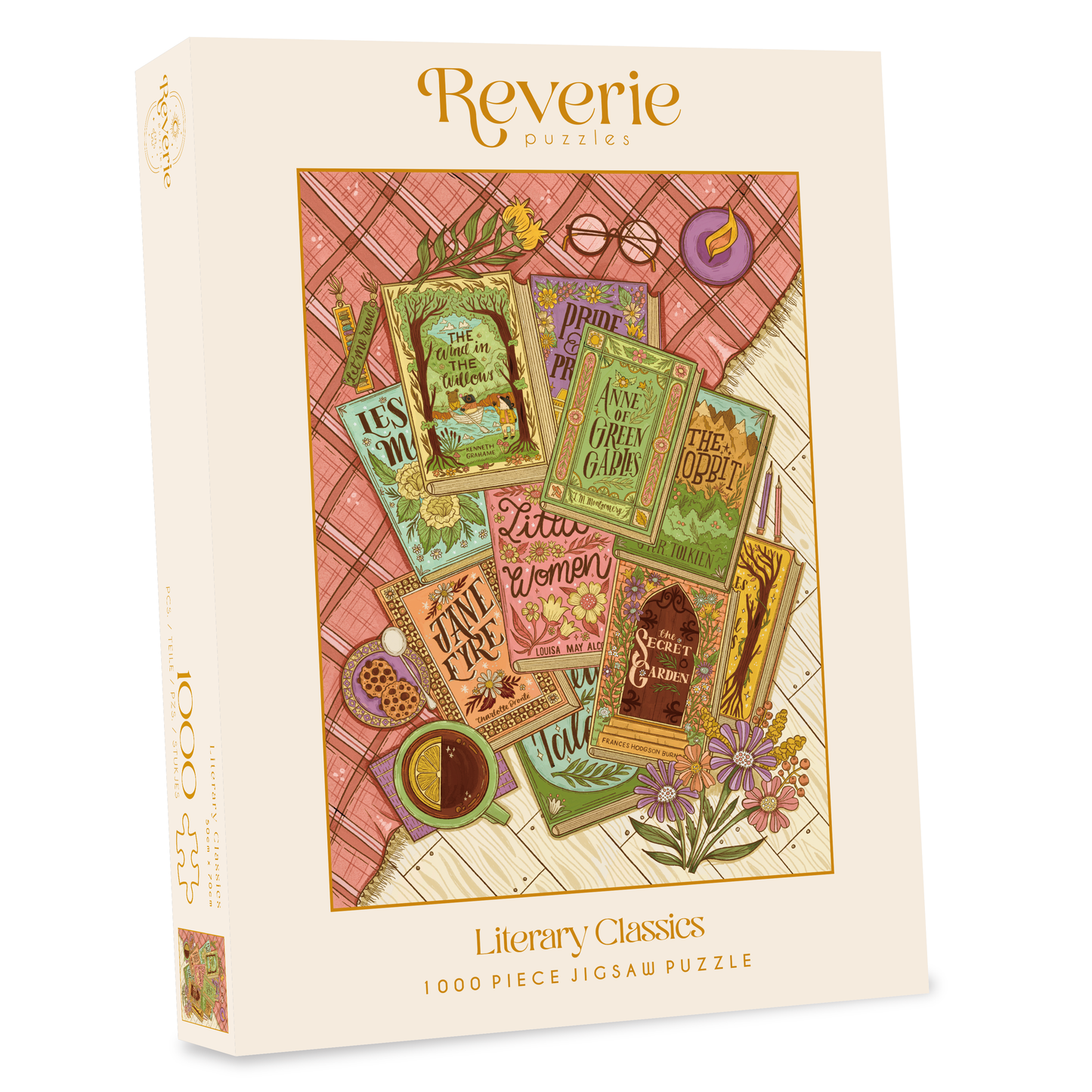 Literary Classics Jigsaw Puzzle (1000 Pieces) by Reverie Puzzles