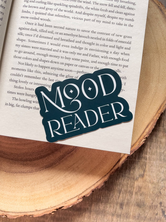 Mood Reader Bookish (Vinyl Sticker)