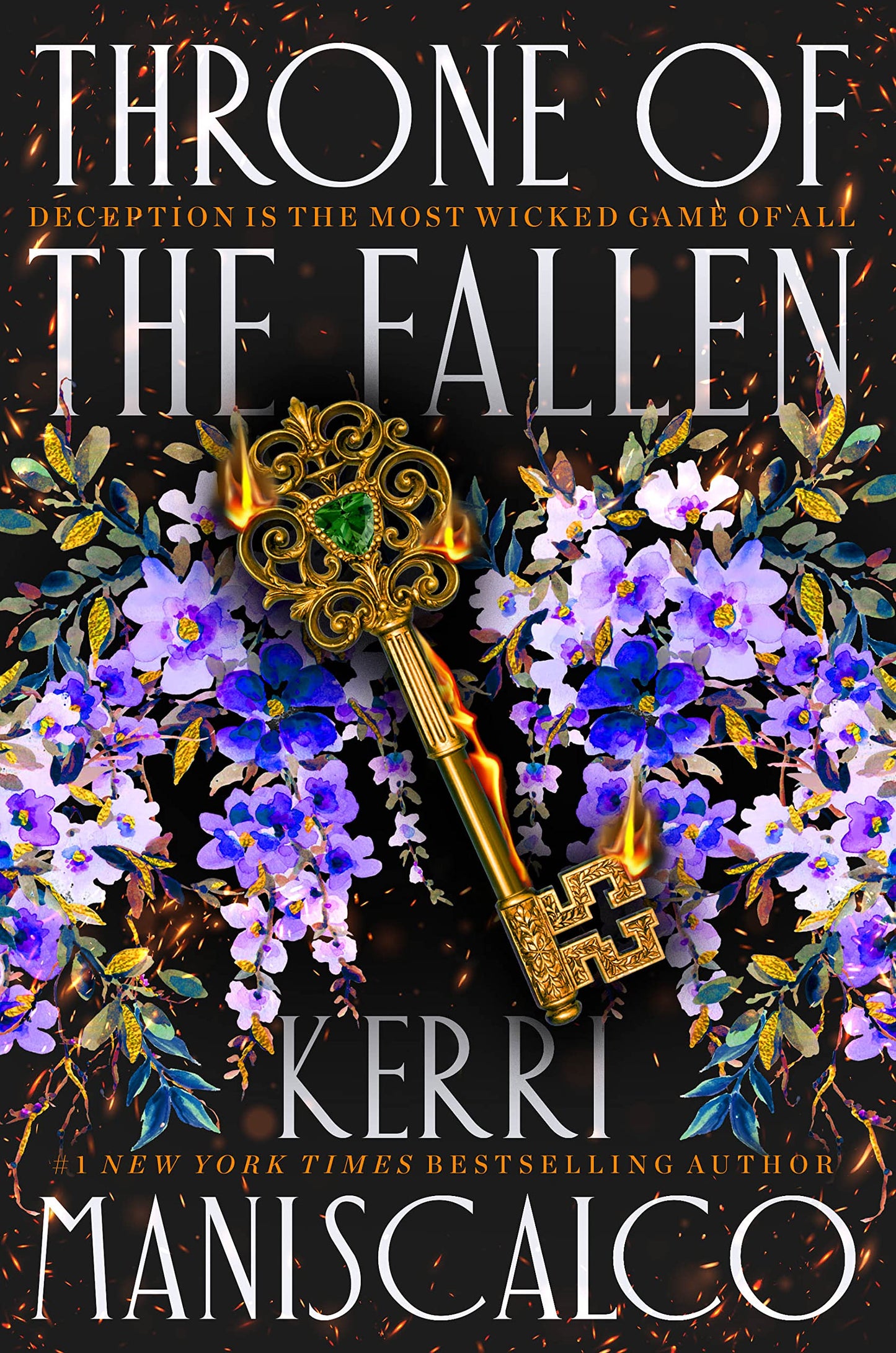Throne of the Fallen (Prince of Sin #1) by Kerri Maniscalco (Hardcover)
