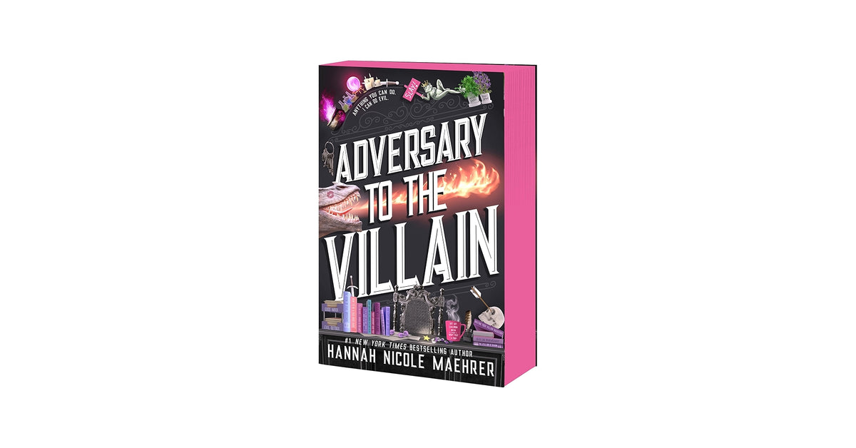 Adversary to the Villain by Hannah Nicole Maehrer (Assistant and the Villain #4 - Deluxe Edition Paperback )