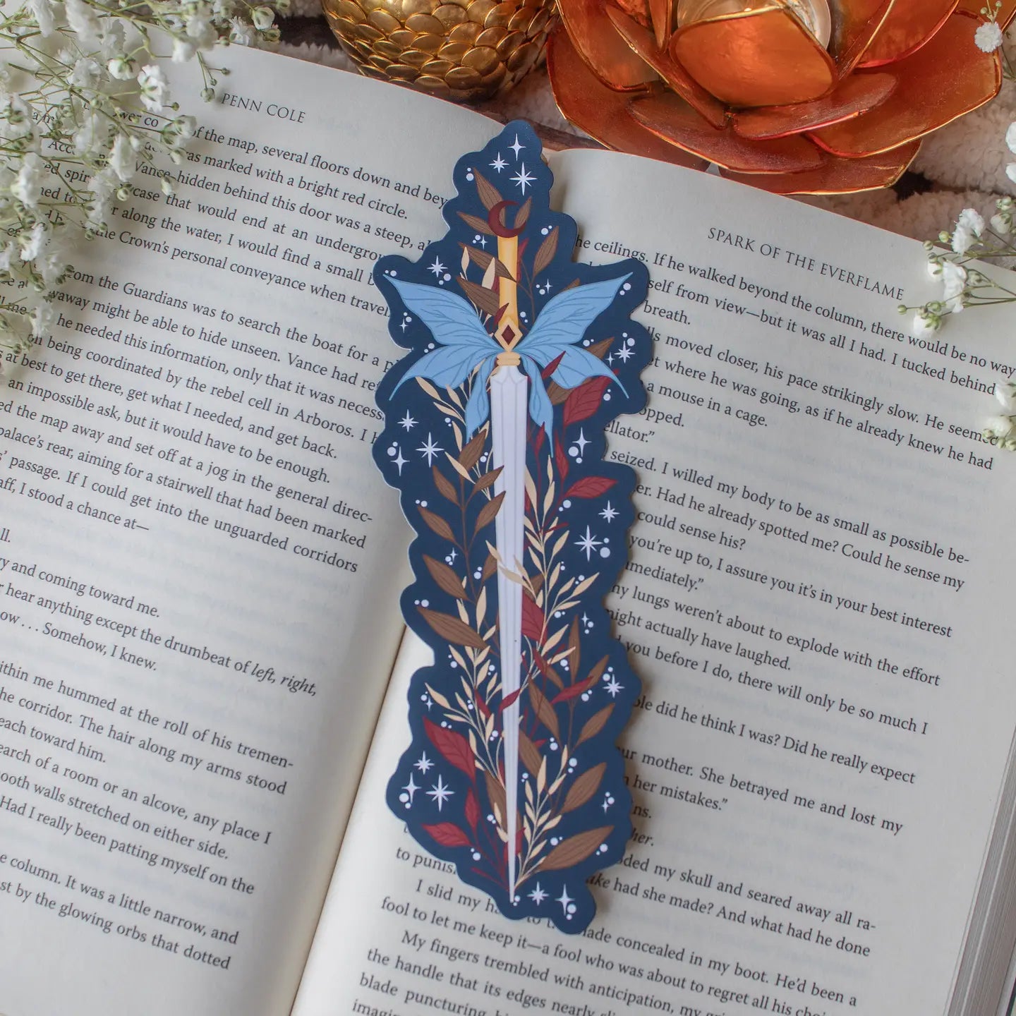 Faerie Dagger Die-Cut Bookmark