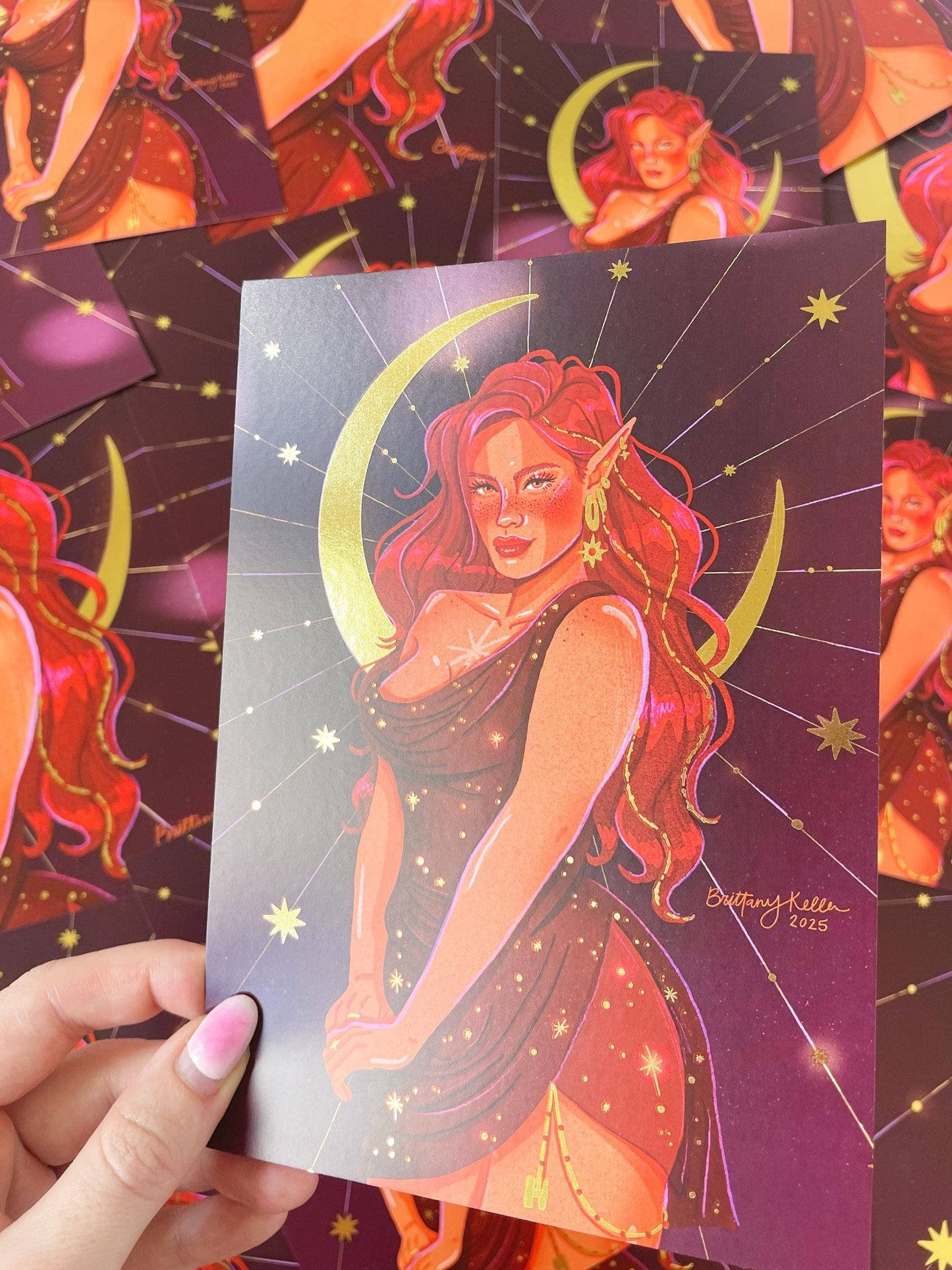 Bryce - Gold Foil - Crescent City Inspired (Art Print)