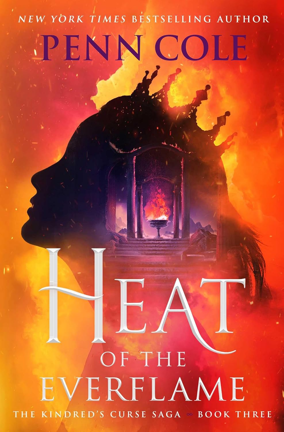 Heat of the Everflame (Kindred's Curse #3) by Penn Cole (Hardcover)