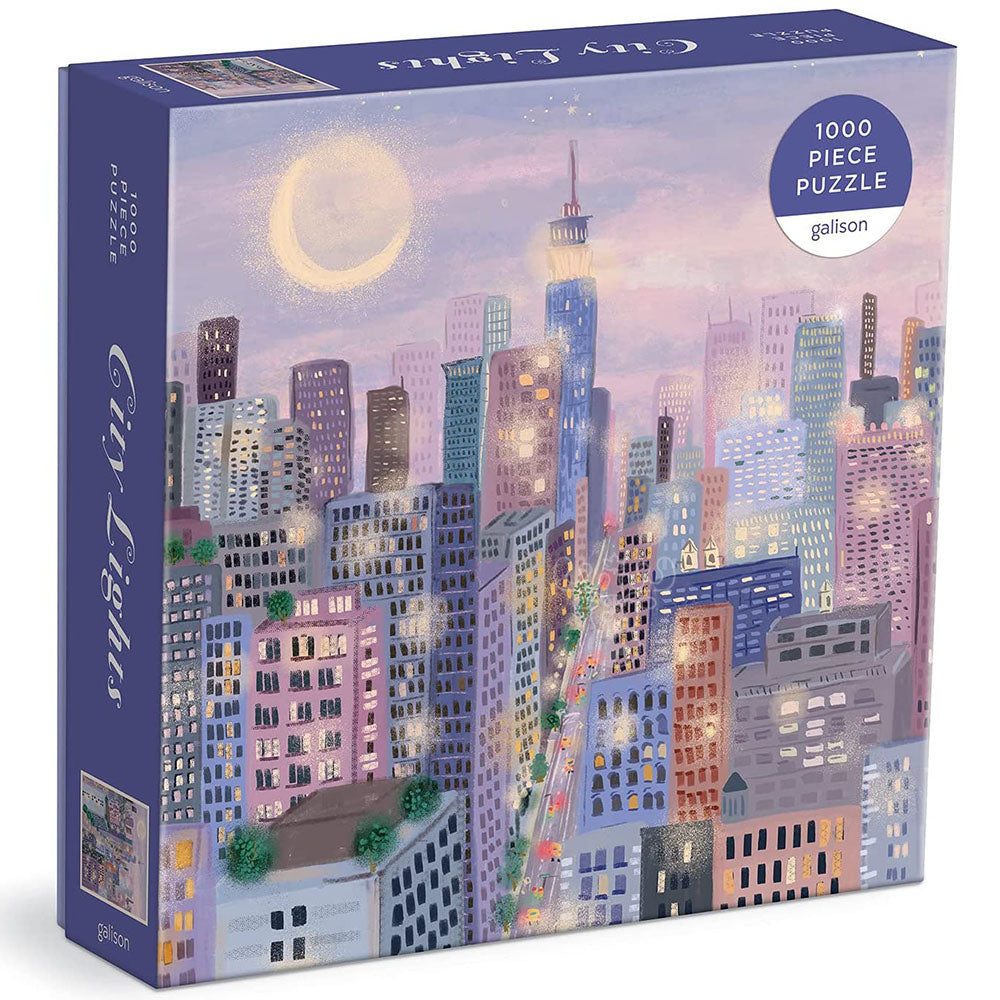 City Lights - 1000 Piece Puzzle (Galison)