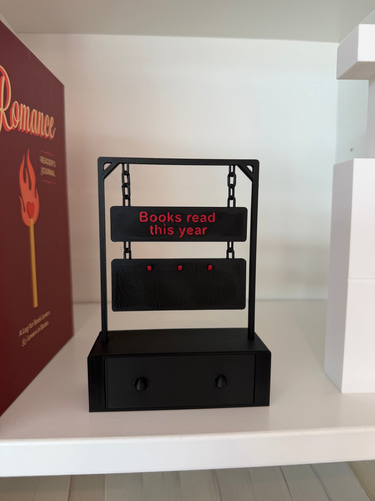 Book Counter with Drawer