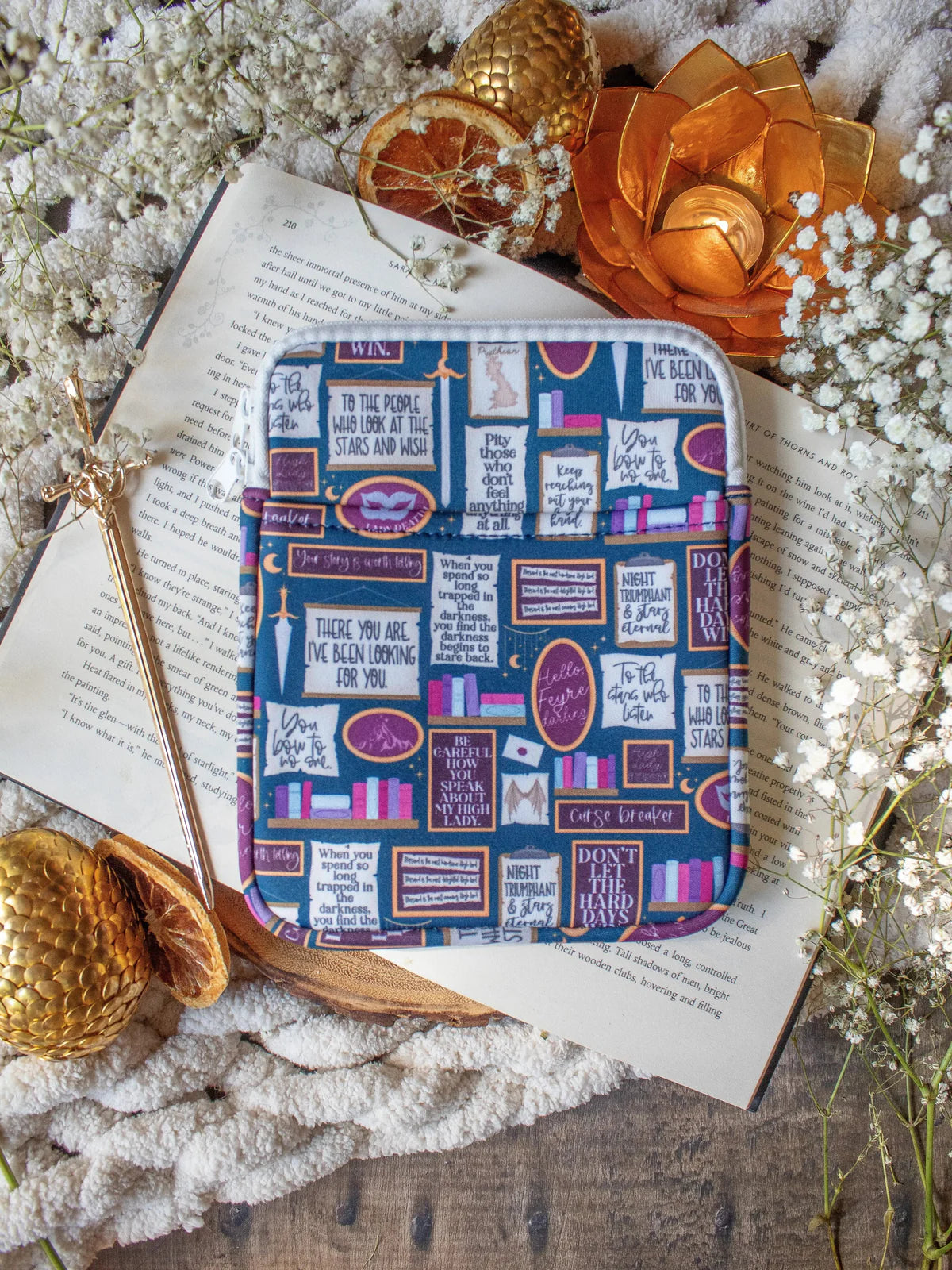 ACOTAR Quote Wall - Neoprene (E-Reader/Tablet Sleeve)