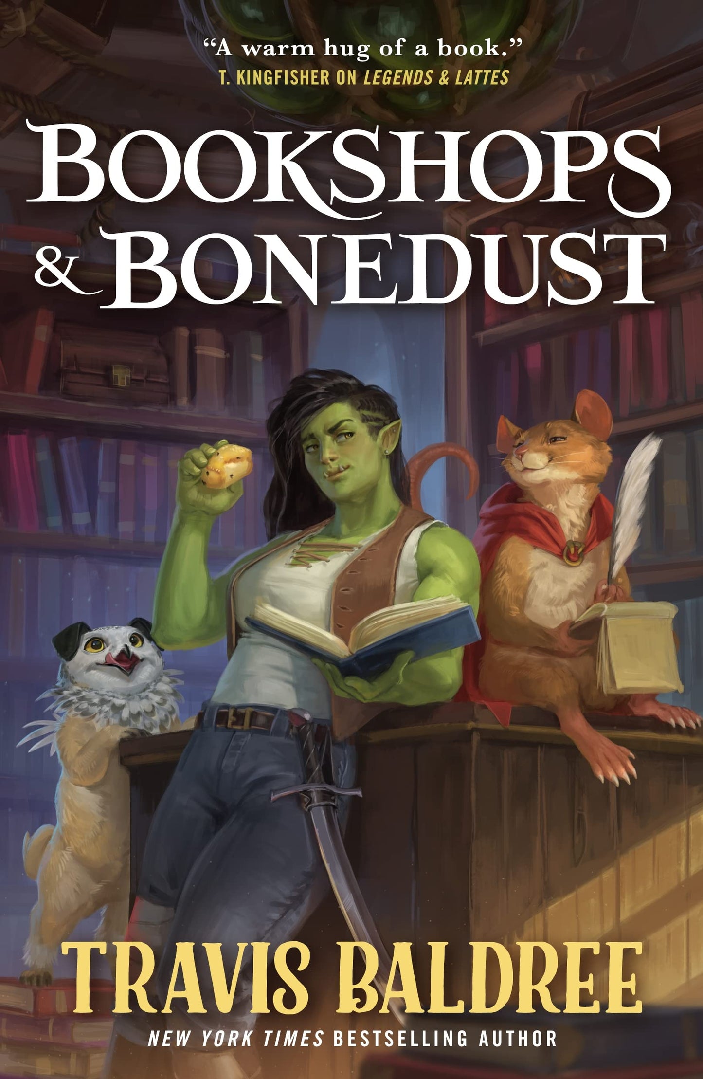 Bookshops & Bonedust (Legends & Lattes #0) by Travis Baldree (Paperback)