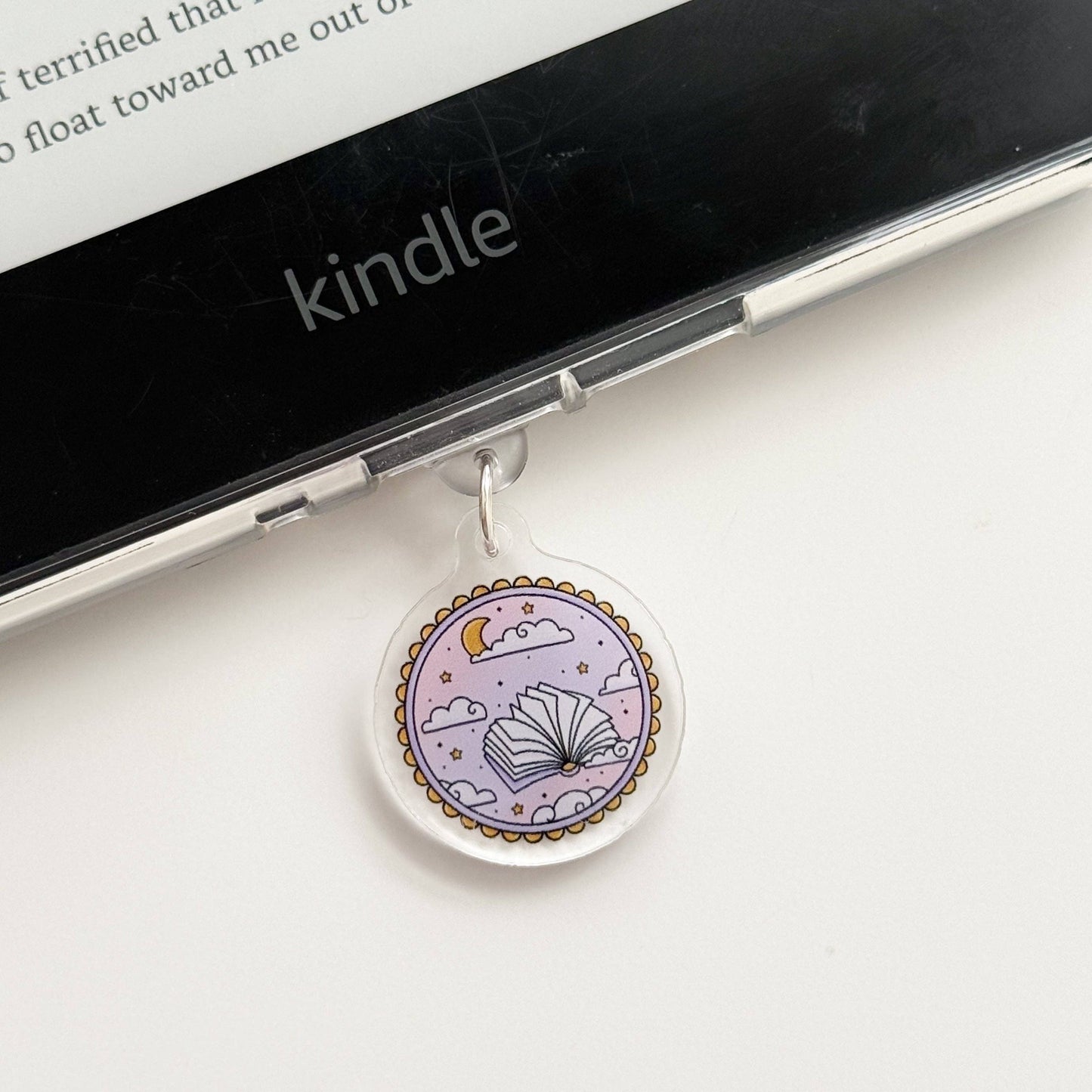 Fairy Tale - Book in Clouds (USB-C Charm)