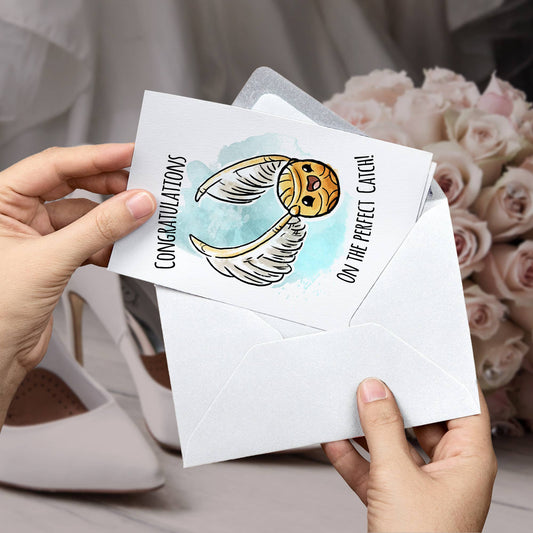 Congratulations on the Perfect Catch (Card)