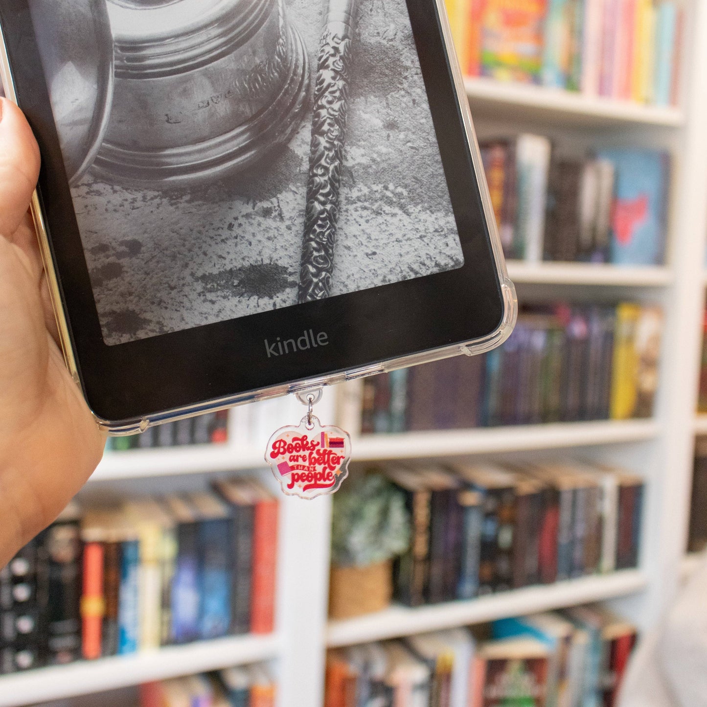 Books are Better (USB-C Charm)