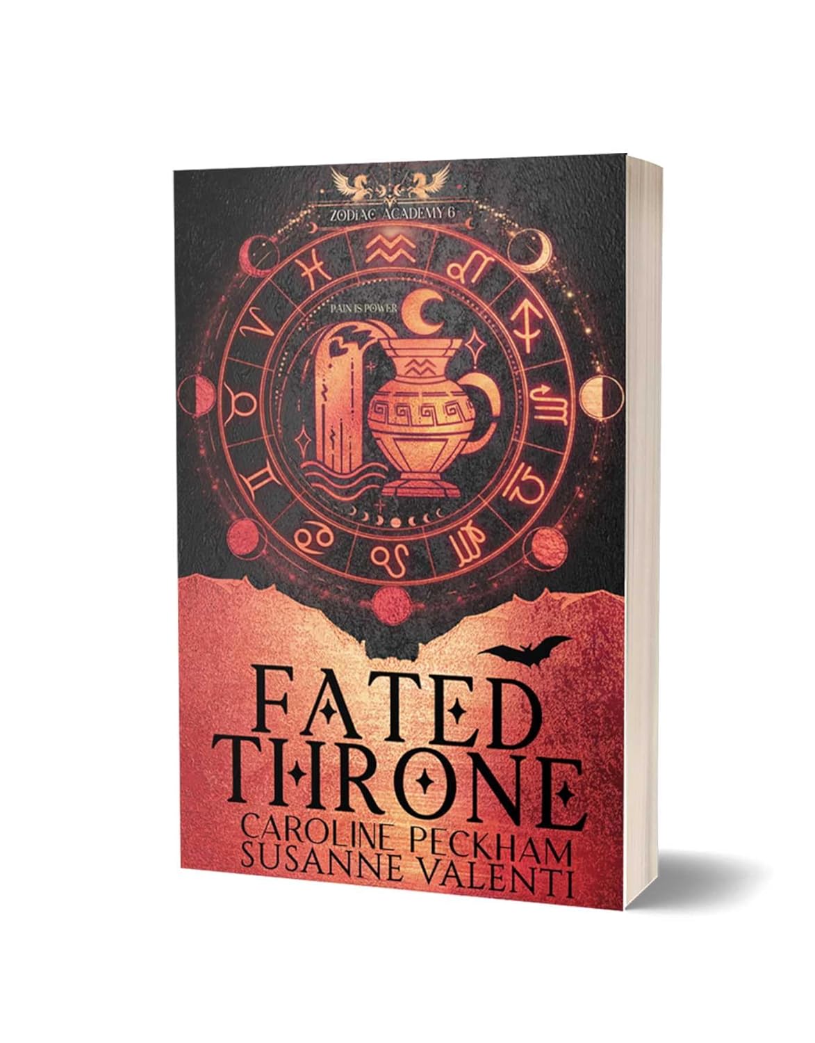 Fated Throne (Zodiac Academy #6) by Caroline Peckham & Susanne Valenti (Paperback)