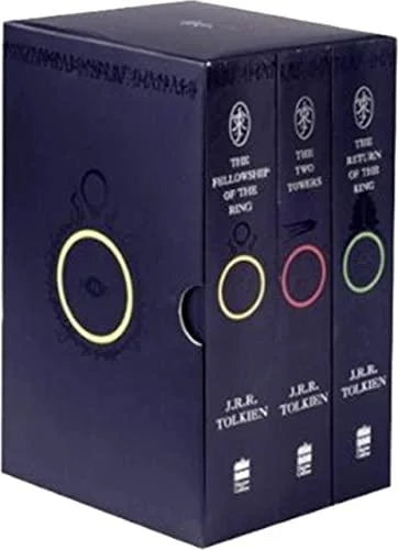 The Lord of The Rings (Middle-Earth #1-3) by J. R. R. Tolkien (Boxed Set) (Paperback)