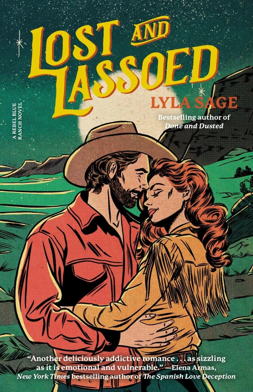 Lost and Lassoed (Rebel Blue Ranch #3) by Lyla Sage (Paperback)