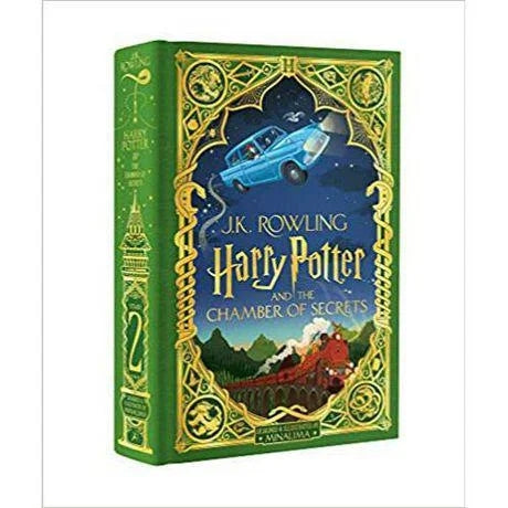 Harry Potter and the Chamber of Secrets (Harry Potter #2) (Minalima Edition) by J.K. Rowling (Hardcover)