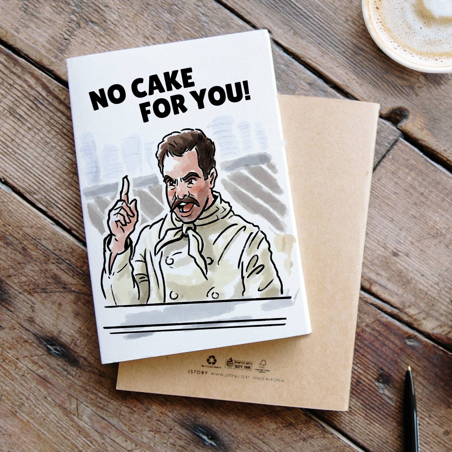 No Cake for You - Seinfeld Inspired (Birthday Card)