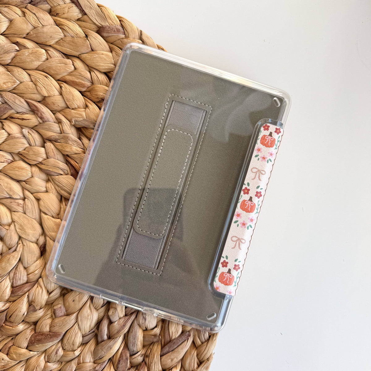 Pumpkin Spice E-Reader Case (Not a removable cover)