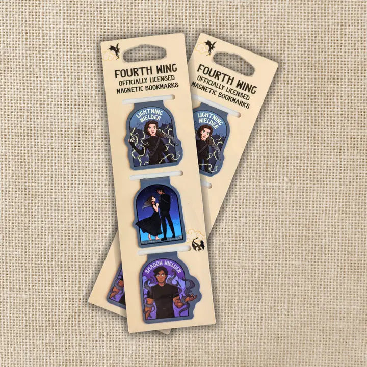 Fourth Wing - Xaden and Violet (Magnetic Bookmark Trio)