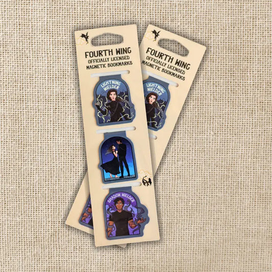 Fourth Wing - Xaden and Violet (Magnetic Bookmark Trio)