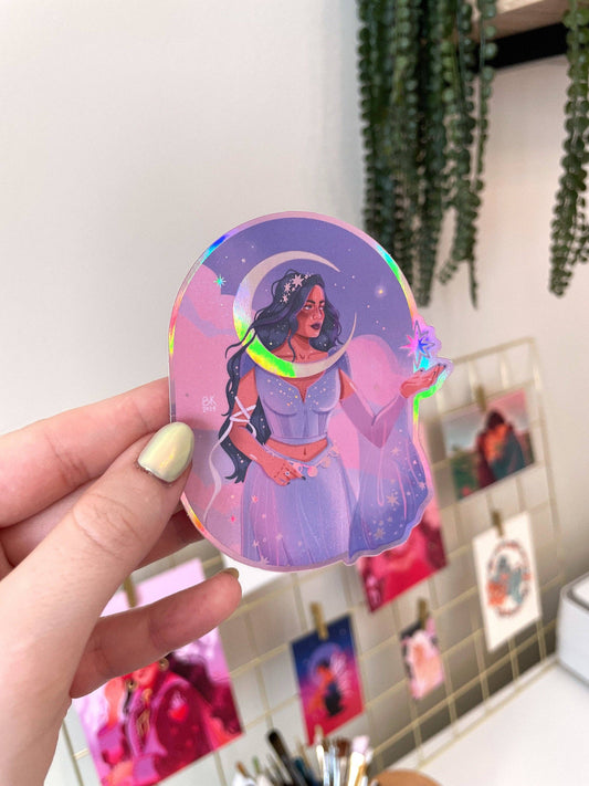 Dawn Guardian (Holographic Vinyl Sticker)