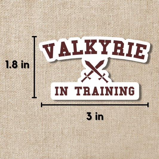 Valkyrie in Training - ACOTAR (Vinyl Sticker)