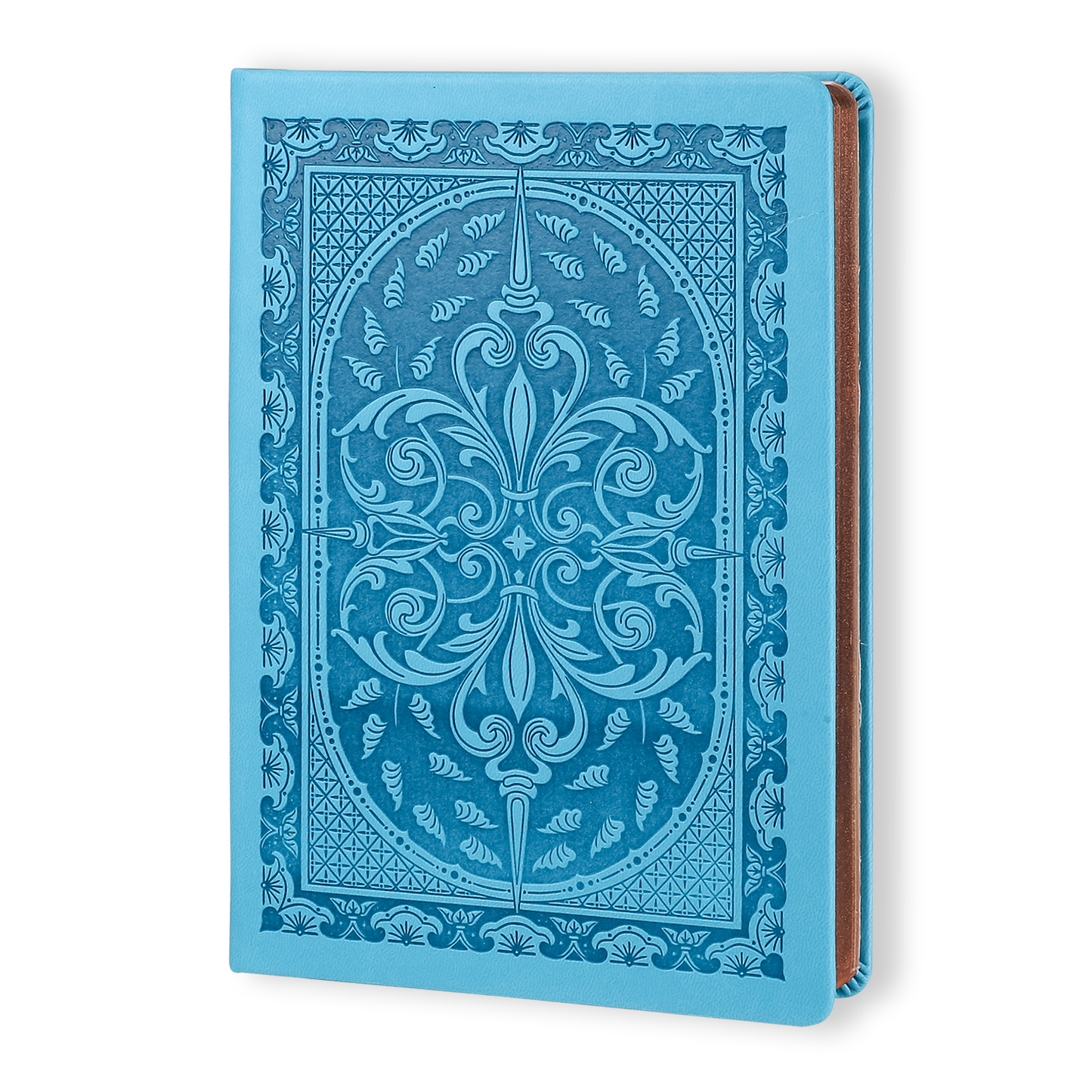 Victoria's Journals Antique Style Journal (Hard Cover) (Aqua Blue)