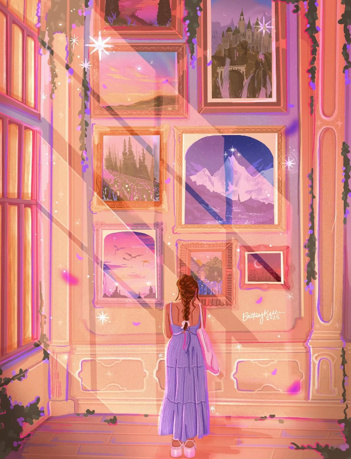 Bookish Art Museum (Art Print)