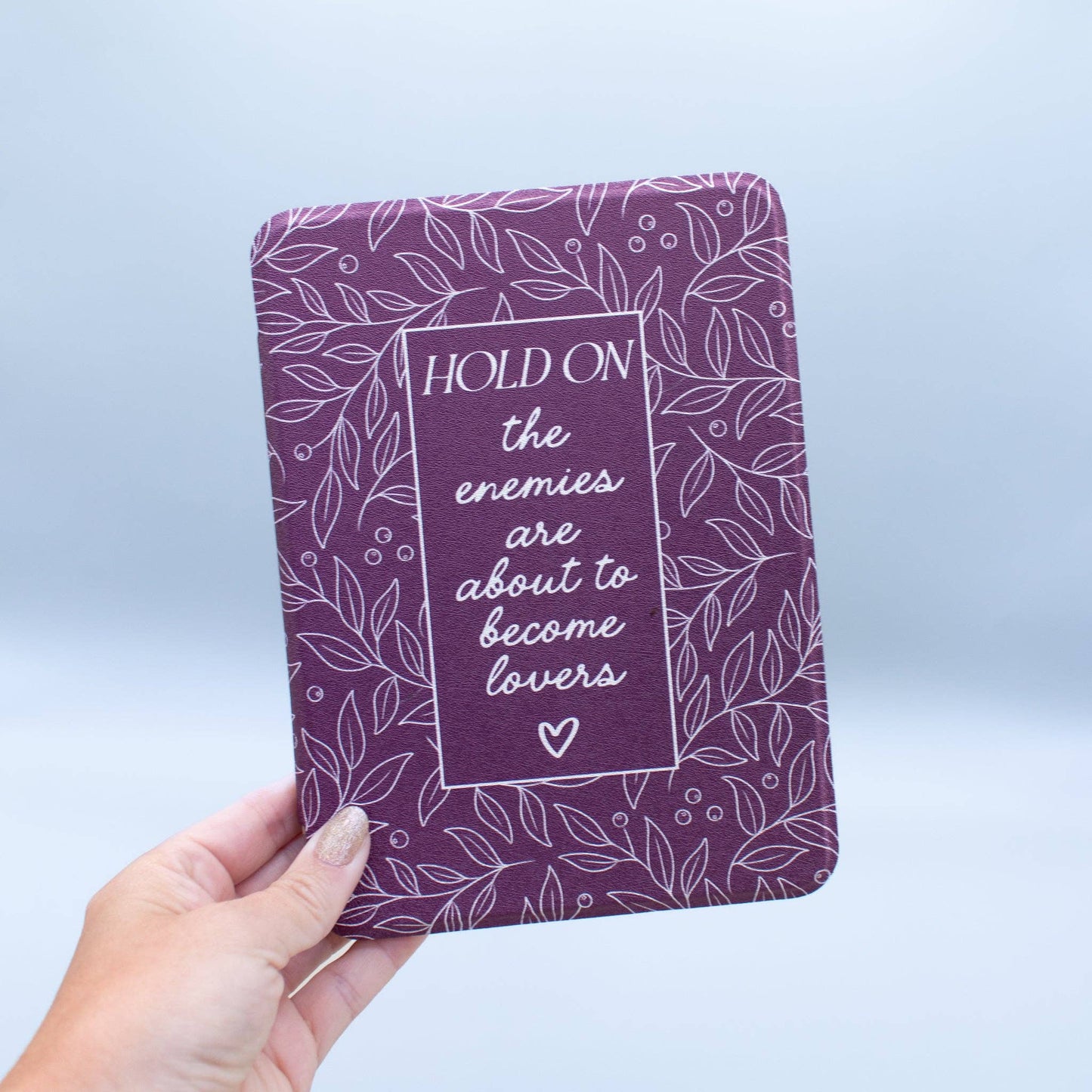 Hold On, The Enemies are About to Become Lovers (Kindle Case)