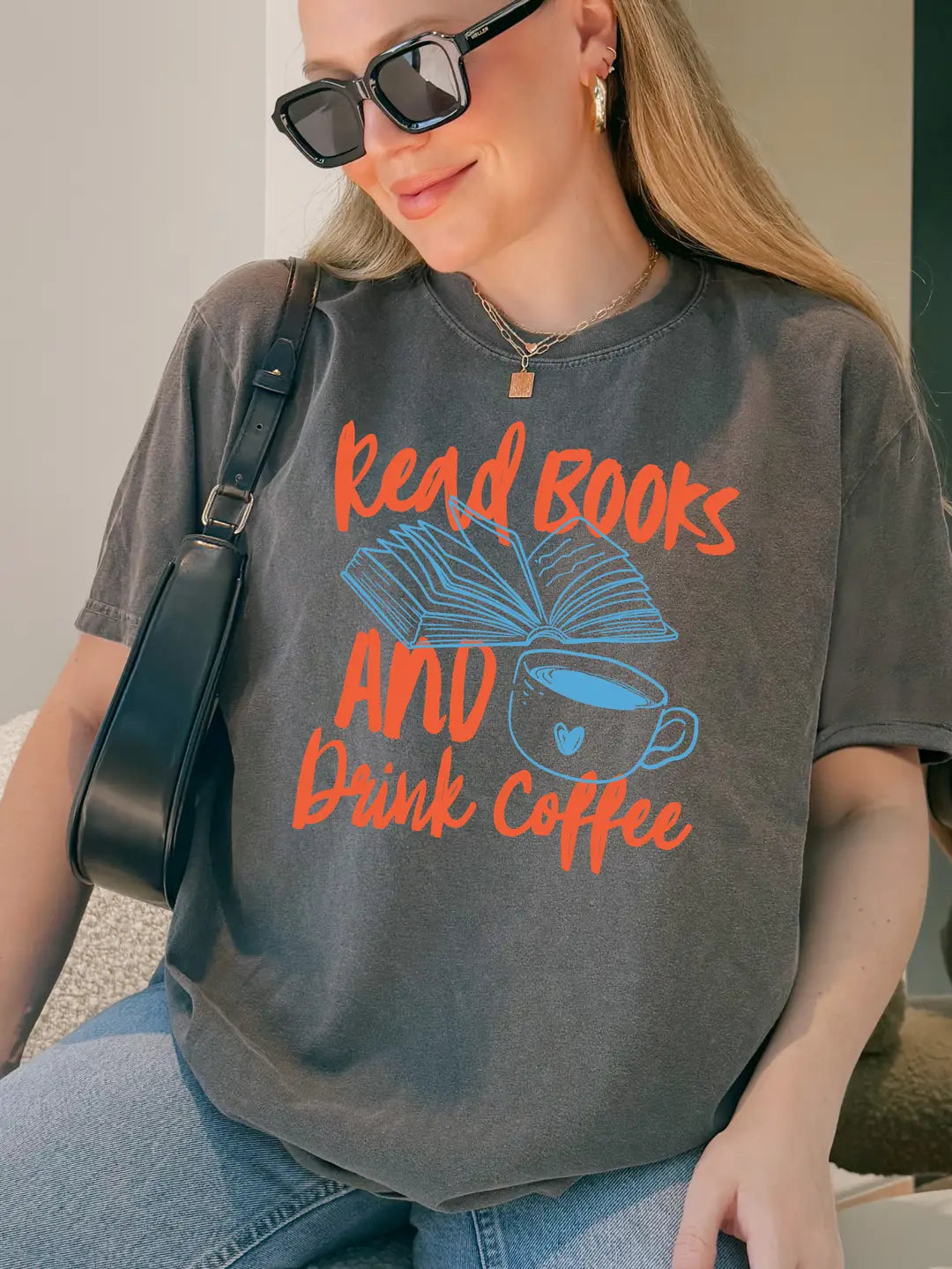 Read Books and Drink Coffee T-Shirt