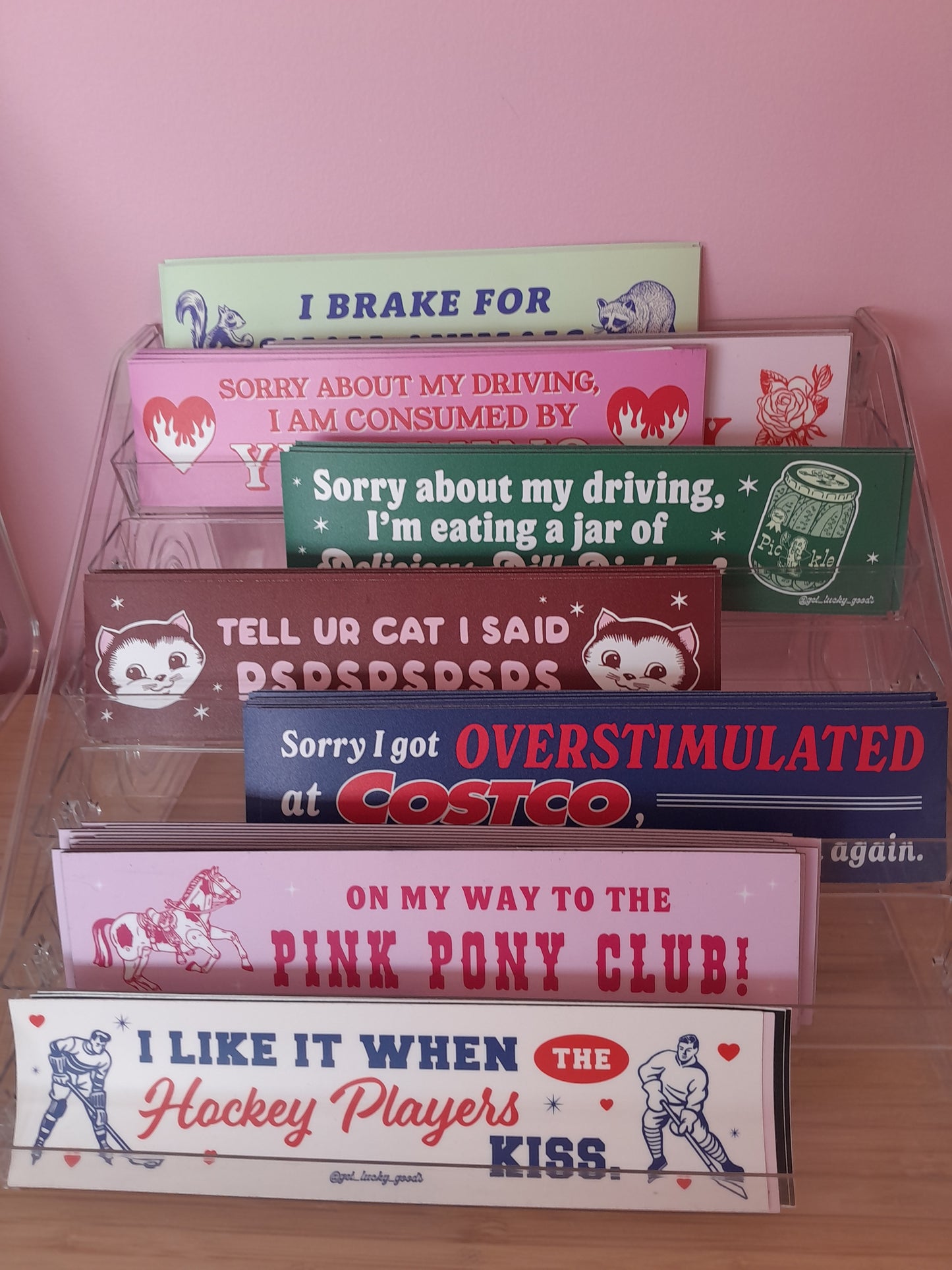 Lucky Goods Magnetic Bumper Sticker
