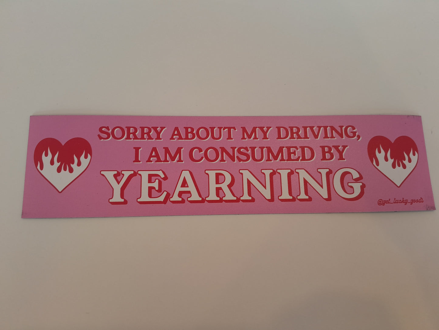 Lucky Goods Magnetic Bumper Sticker