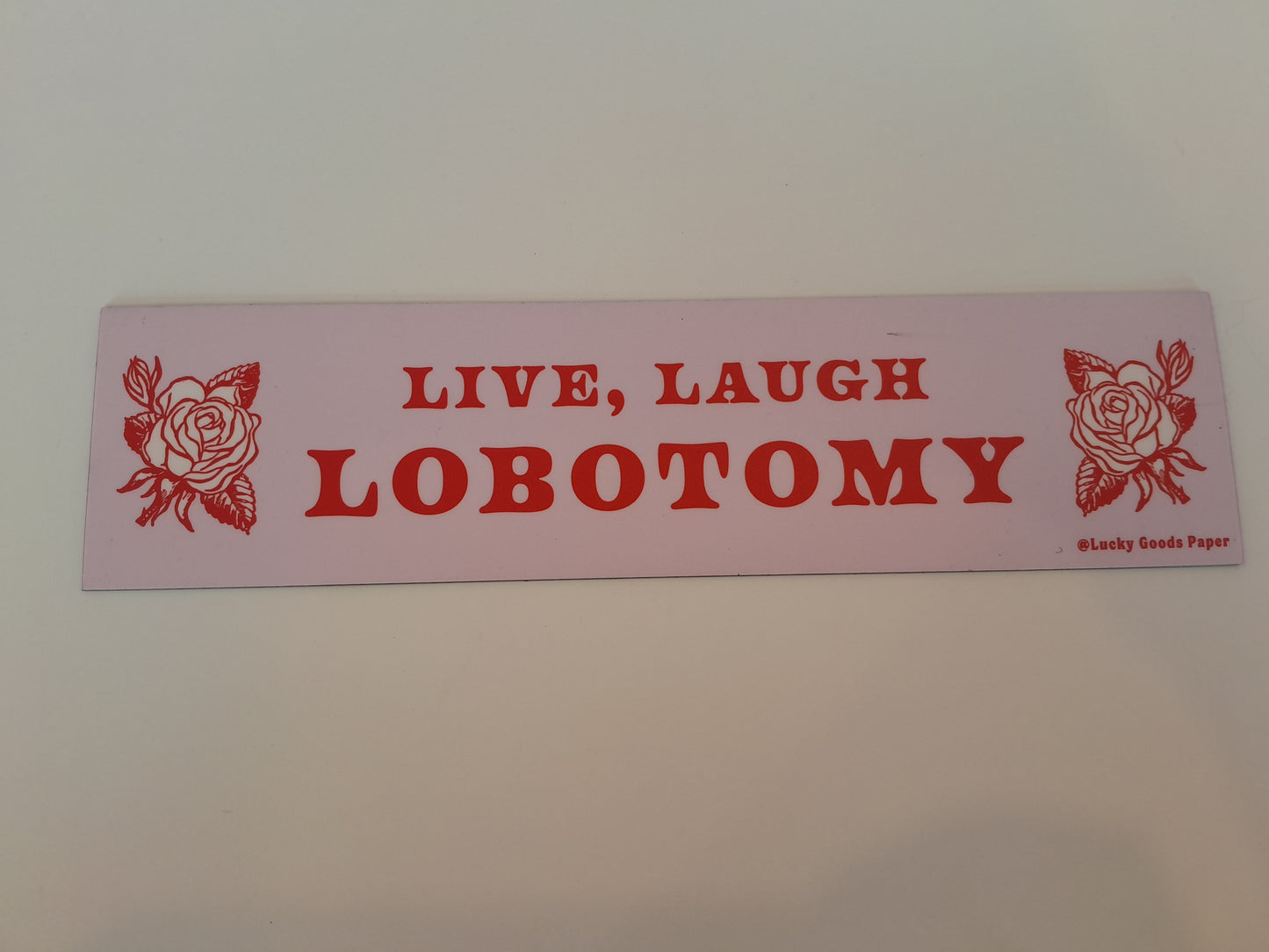 Lucky Goods Magnetic Bumper Sticker