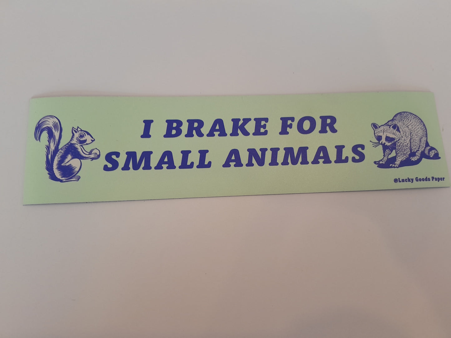 Lucky Goods Magnetic Bumper Sticker