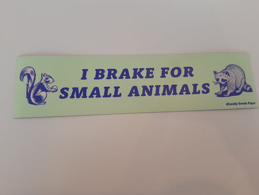 Lucky Goods Magnetic Bumper Sticker