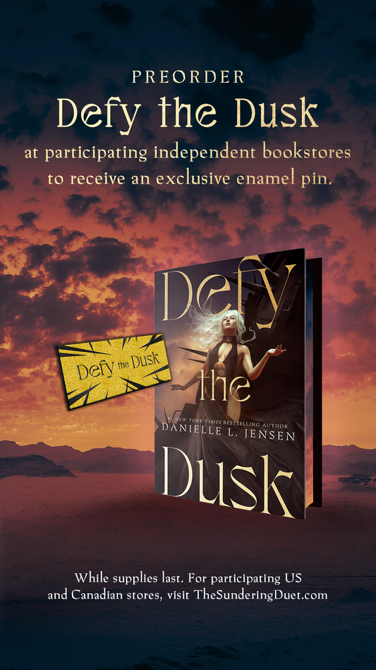 [Pre-Order] Defy the Dusk by Danielle Jensen (Hardcover SIGNED)