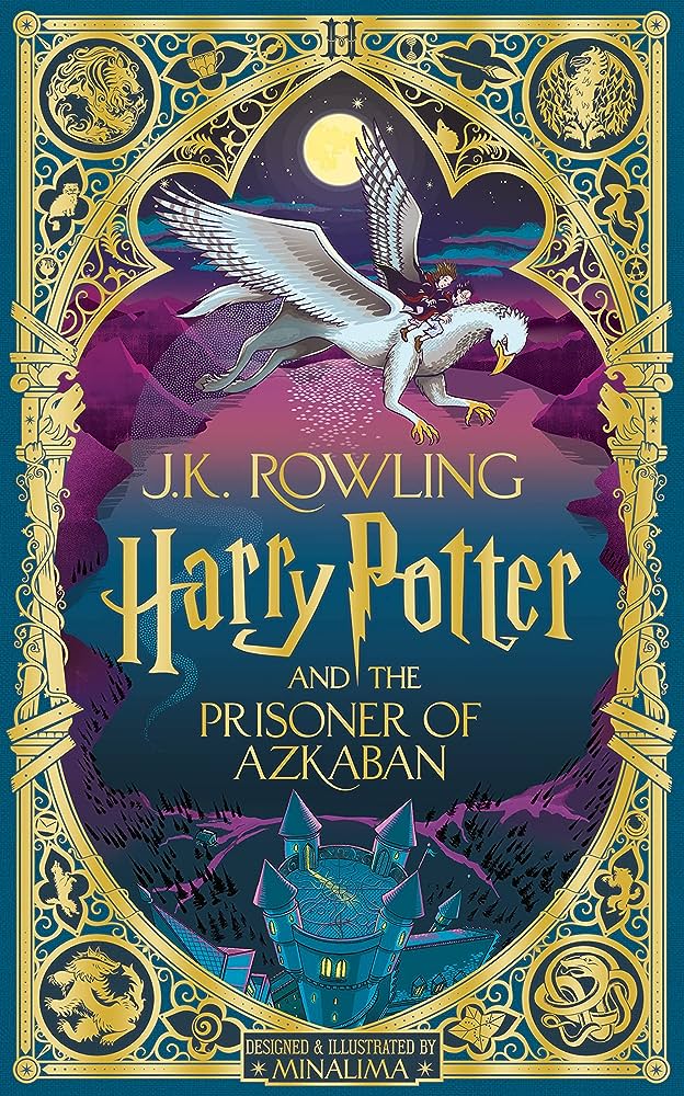 Harry Potter and the Prisoner of Azkaban (Harry Potter #3) (Minalima Edition) by J.K. Rowling (Hardcover)