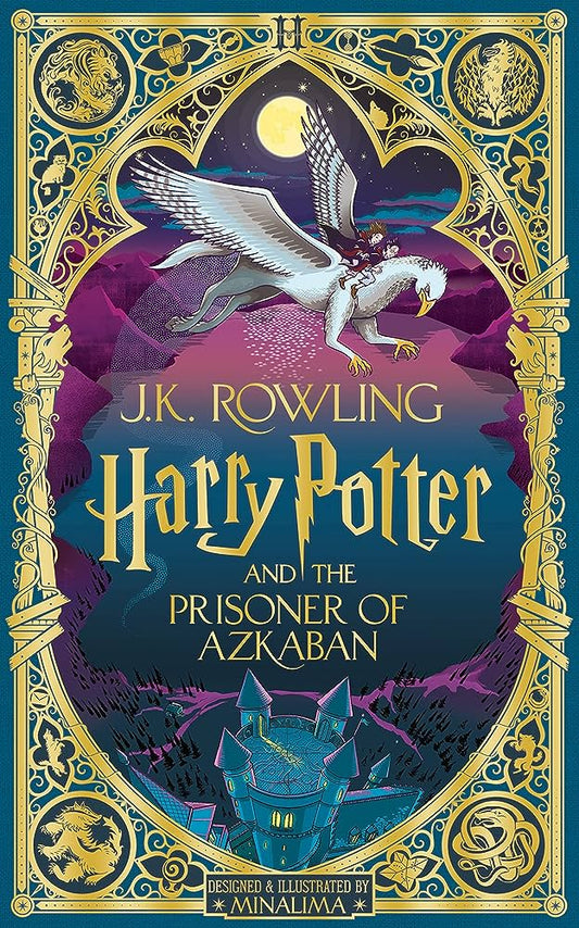 Harry Potter and the Prisoner of Azkaban (Harry Potter #3) (Minalima Edition) by J.K. Rowling (Hardcover)