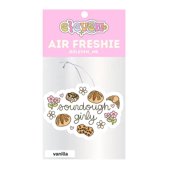 Sourdough girly Vanilla Air Freshie