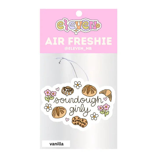 Sourdough girly Vanilla Air Freshie