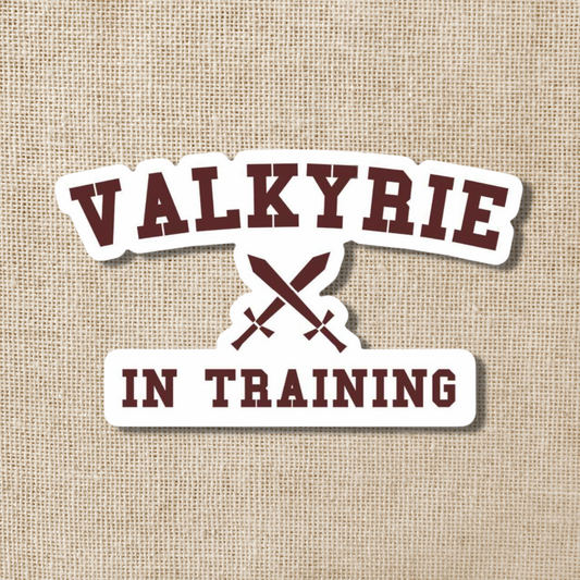 Valkyrie in Training - ACOTAR (Vinyl Sticker)
