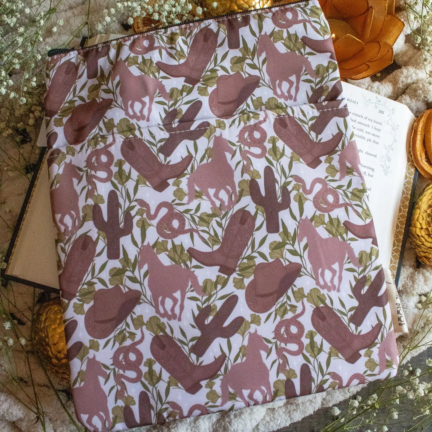 Cowboy Romance XL Tablet/Book Sleeve