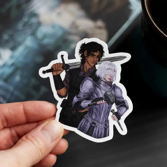 Sybil and Rory Vinyl Sticker