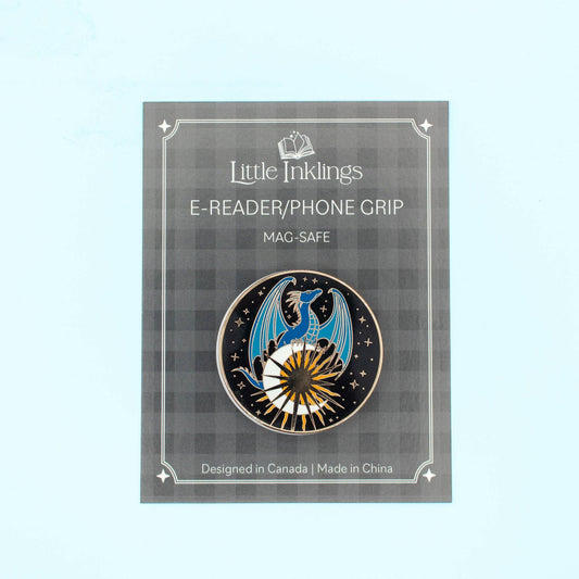 Majestic Dragon (E-Reader/Phone Grip) - Enamel