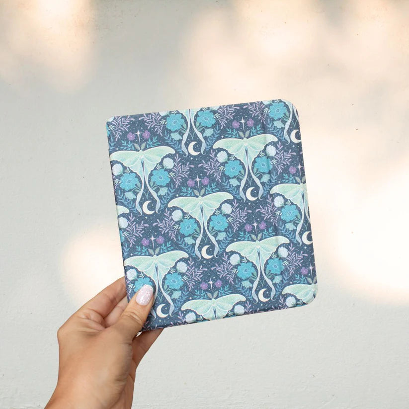 Moths (Kobo Clara 6" Case) - Solid Back